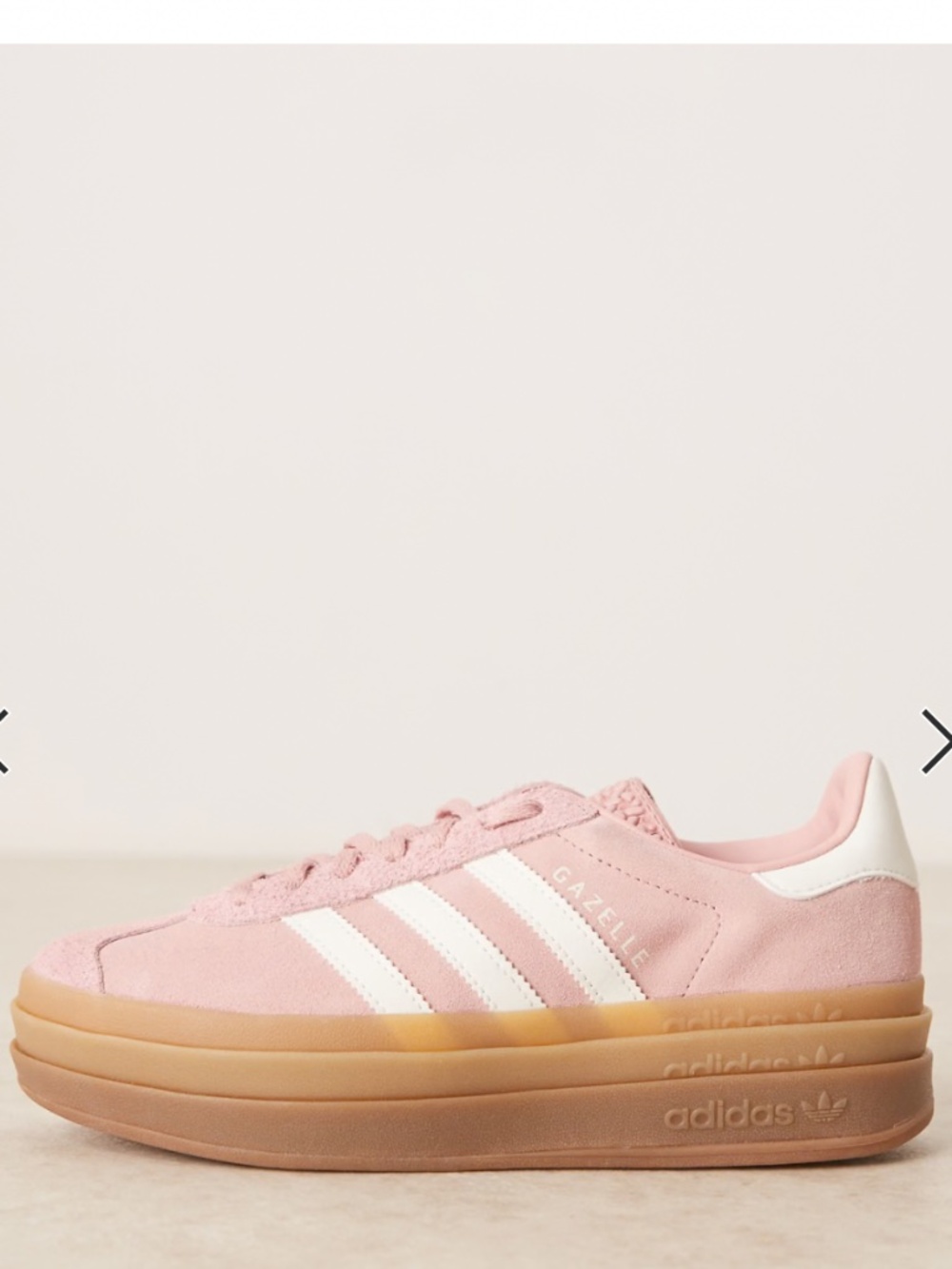 Adidas Originals Gazelle Bold Sneakers in Light Pink (Never Worn) - Picture 1 of 4